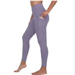 🌷 Reflex Purple Leggings with Pockets XS